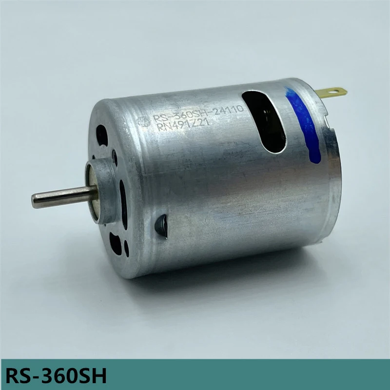 1PC Japan MABUCHI RS-360SH-24110 Carbon Brush Motor DC 6V-12V 17000RPM High Speed Large Torque with Cooling Fan for Toy Car Boat