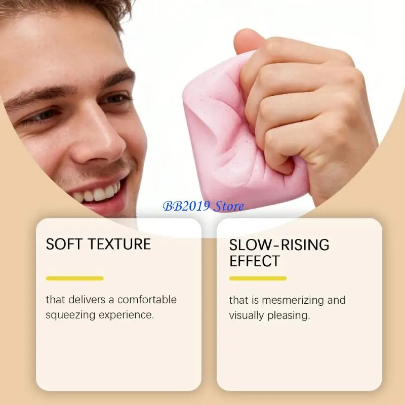 Q0KB Travel Sized Squeeze Stress Toy Sensory Relaxation Tool For Adults Children Classroom