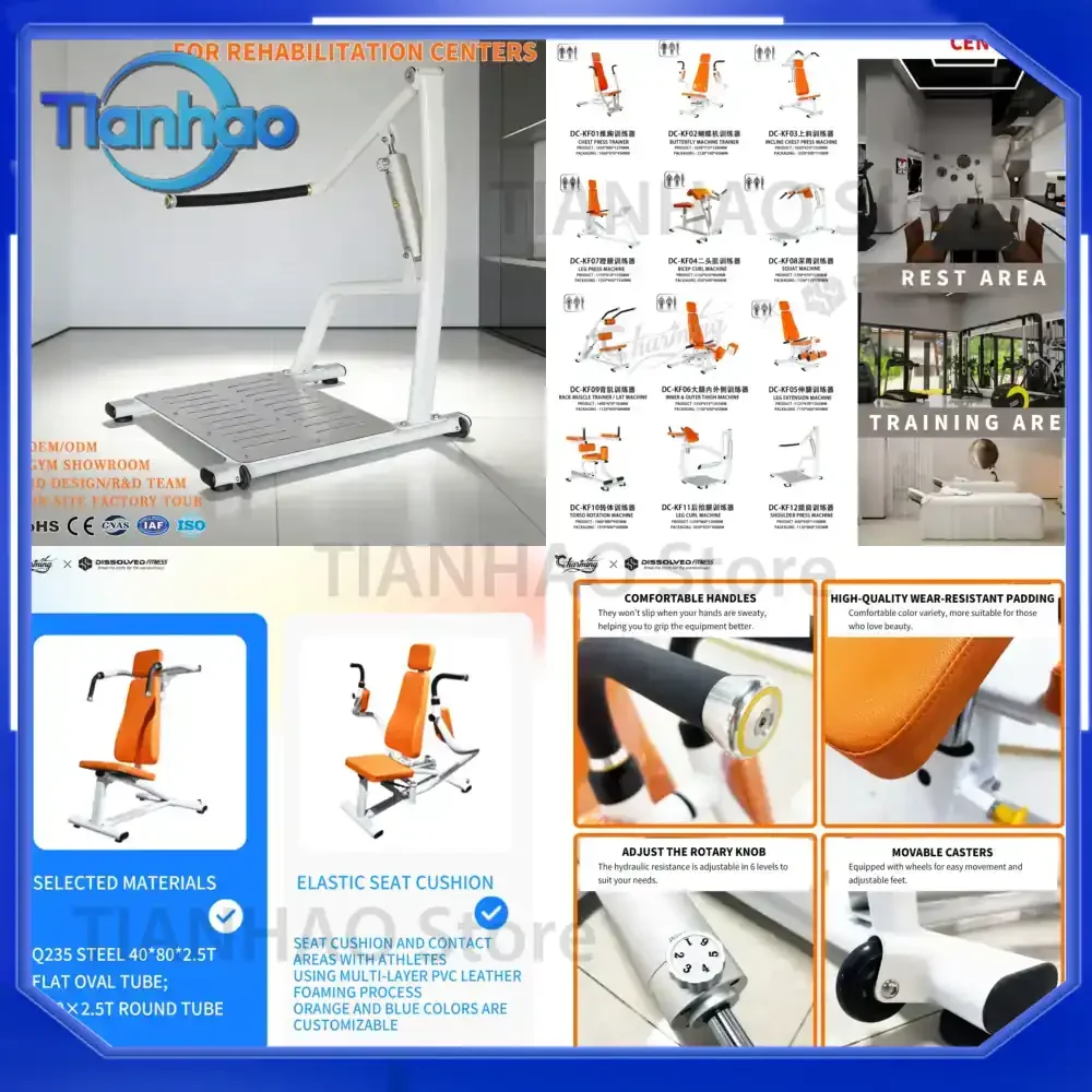 Fitness Center Project Solution for Sports Rehabilitation Equipment Integrated Project Service High-End Gym Club Solution