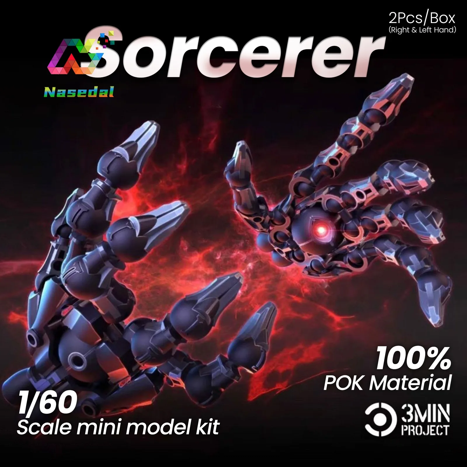 

Набор для сборки модели WIZARD в масштабе 1/60 Sheik Mainland 3MIN PROJECT, детали POK, мини-фигурка мастера колдовства, DIY, коллекционные хобби-модели