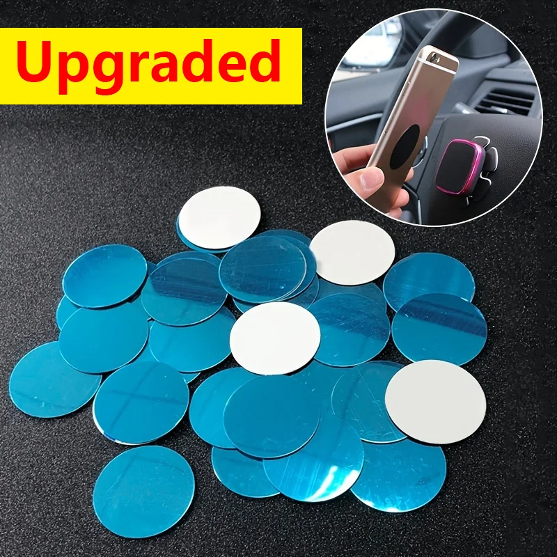 

6-Pack Round Magnetic Phone Mounts, Universal Magnetic Holder with Magnetic Metal Plates
