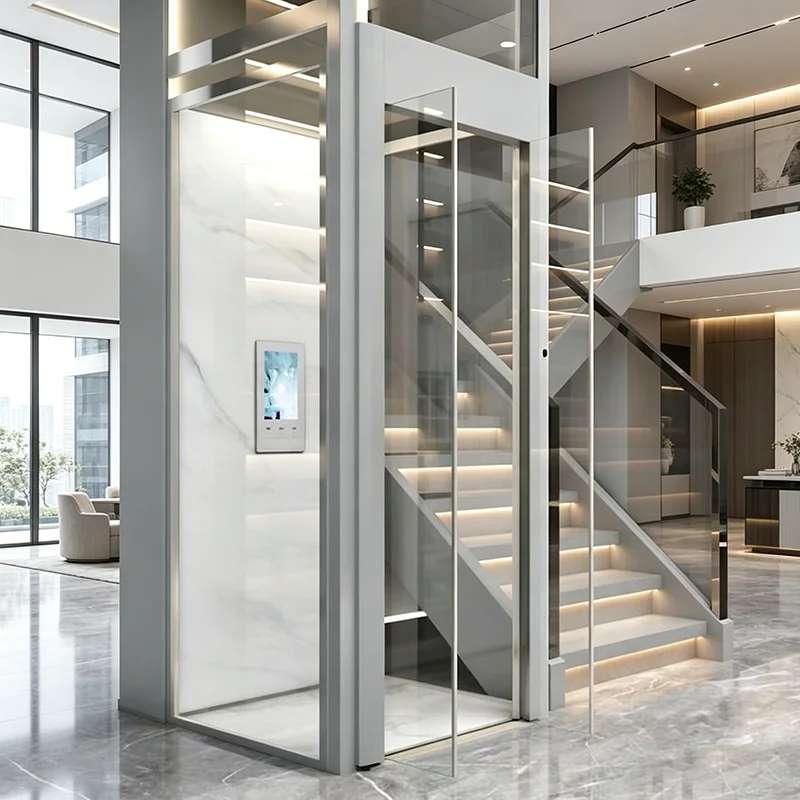 Fully Customizable Passenger Elevator Multiple Interior Decoration Options Hotel Elevator