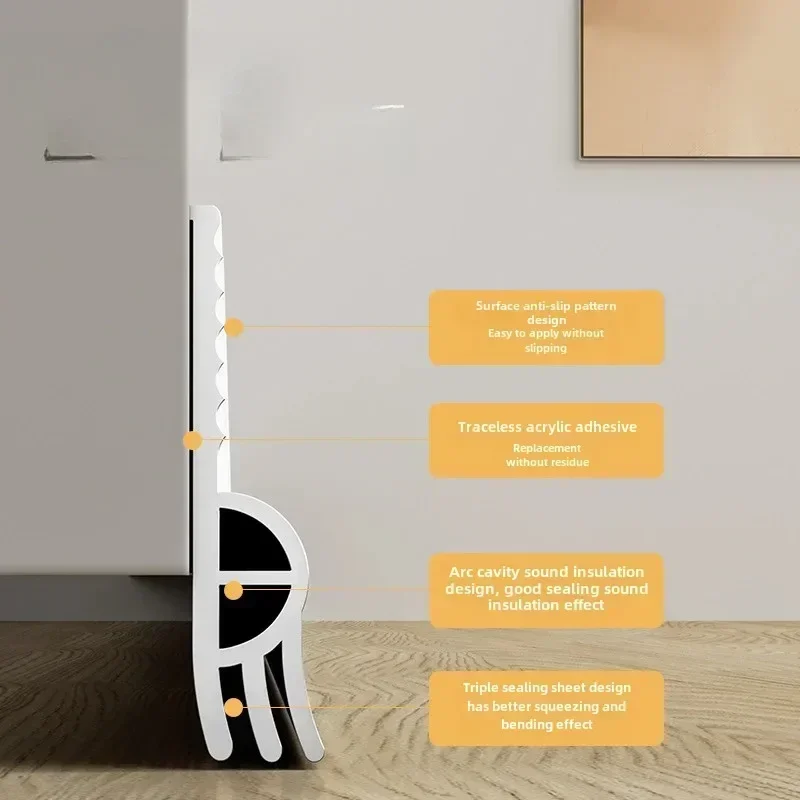 جديد 1 متر الباب السفلي ختم الشريط يندبروف الغبار سدادة الحرس المطر السير الوقائي الحد من الضوضاء عازل السدادة الأجهزة المنزلية