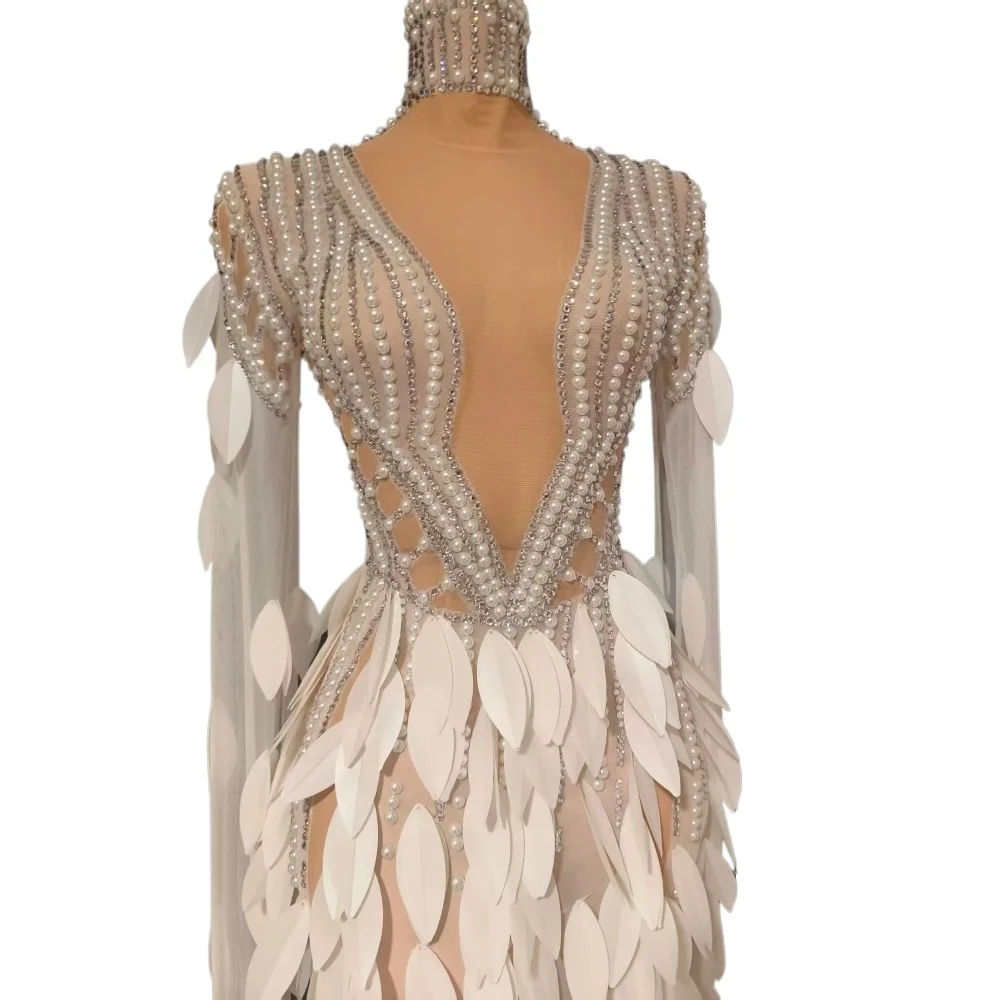 

2026 Роскошные платья русалки для выпускного вечера для особых случаев с открытыми плечами и блестками Вечерние платья Платье для дня рождения с длинными рукавами