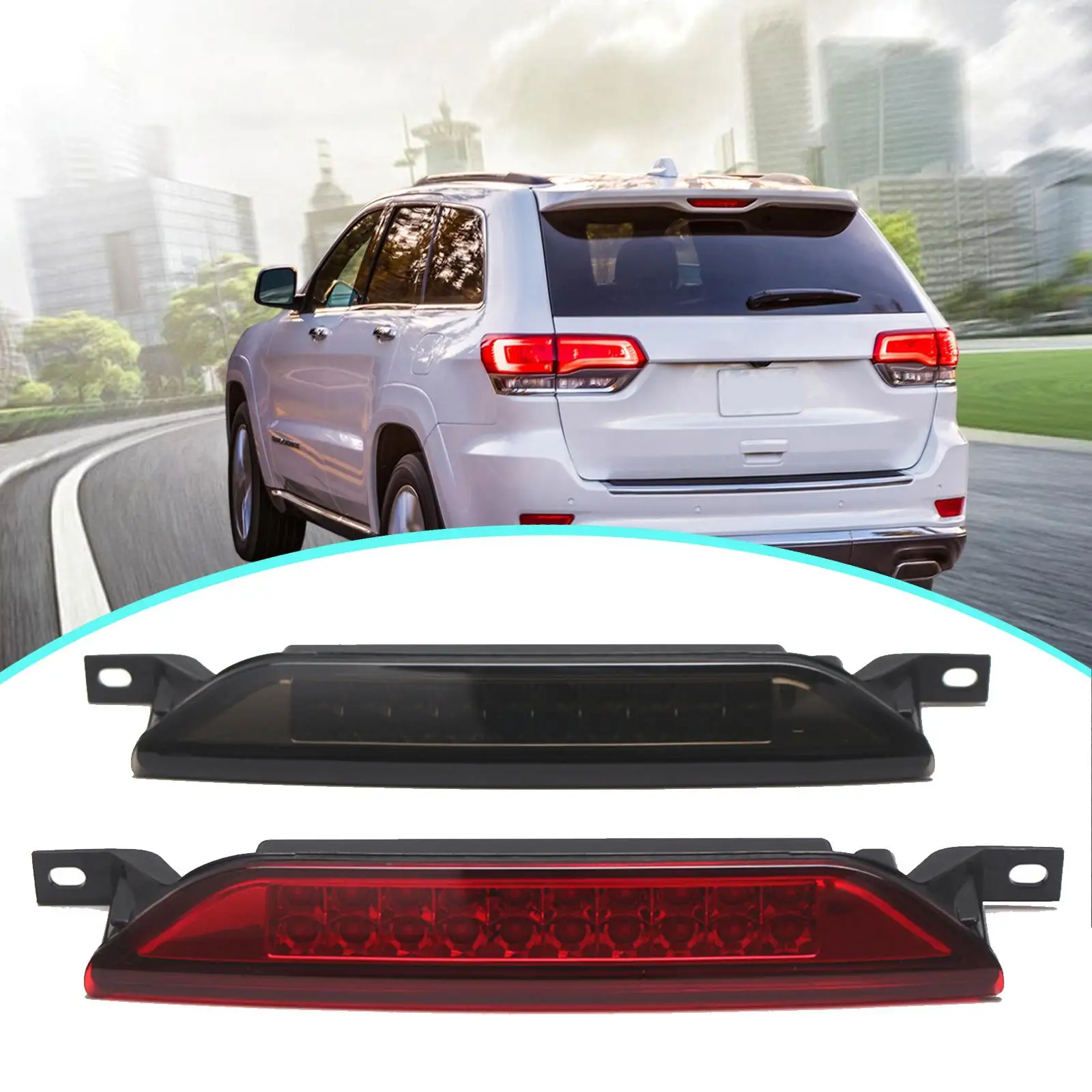 

Third Tail Brake Light Part Lightweight Modern Auto Accessory 3rd Stop Light
