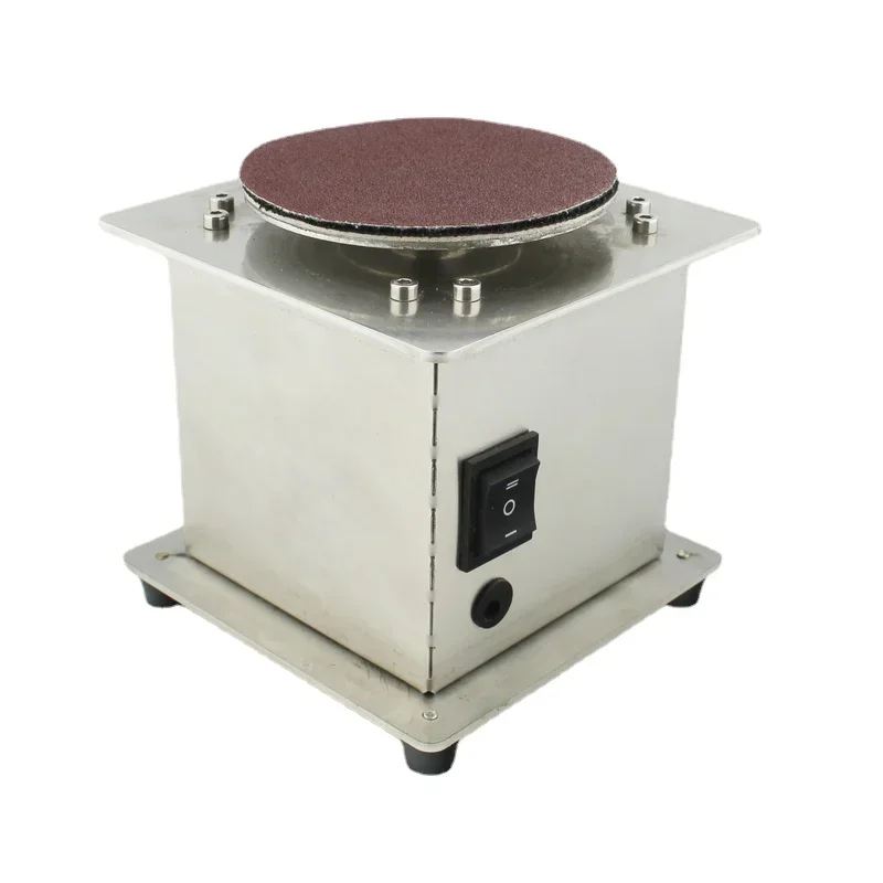 New Small Sandpaper Stick Table Grinder Electric Multi-function Engraving Punching Polishing Machine Chuck Grinding Polishing Ma