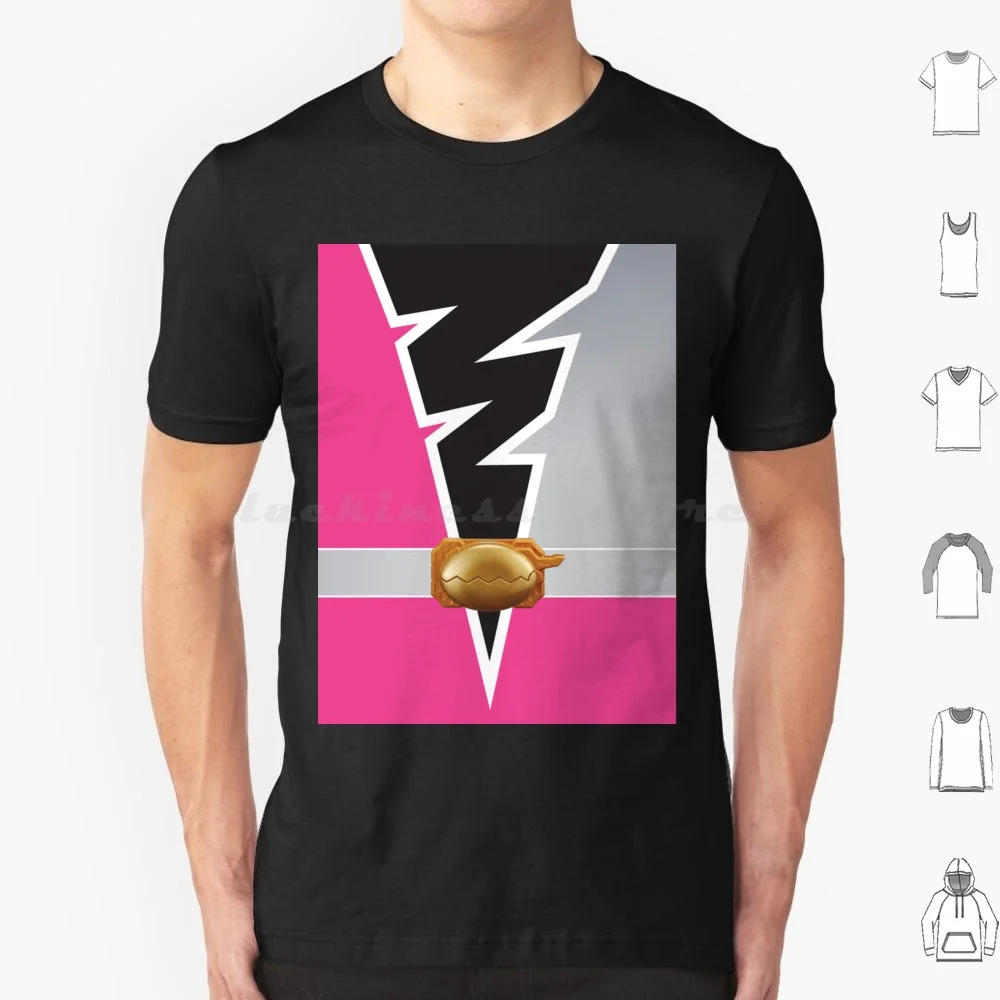 Ankylo Fury-Pink Rangers Dino Fury Classic T Shirt 6xl Cotton Cool Tee Ankylo Fury Pink Rangers Dino Fury