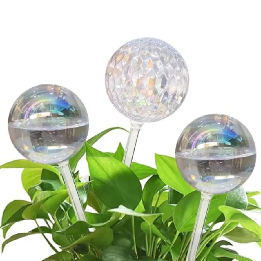 17 Oz 2 Weeks Glass Plant Watering Globes Vacation Water While Away Indoor Outdoor Potted Plant Slow Release Self Watering Bulb