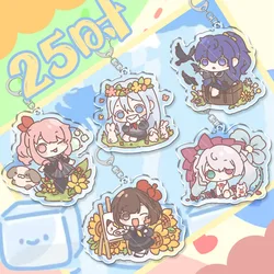 6cm Kawaii Video Game Project Sekai Colorful Stage Asahina Mafuyu Shinonome Akiyama Mizuki Yoisaki Kanade Acrylic Pendant Toy