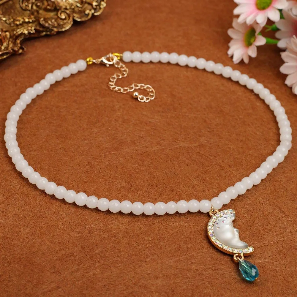 

Law of Attraction Vintage Moon Set – KF Original Necklace & Earrings To Harmonize All 7 Chakras & Manifest Goals