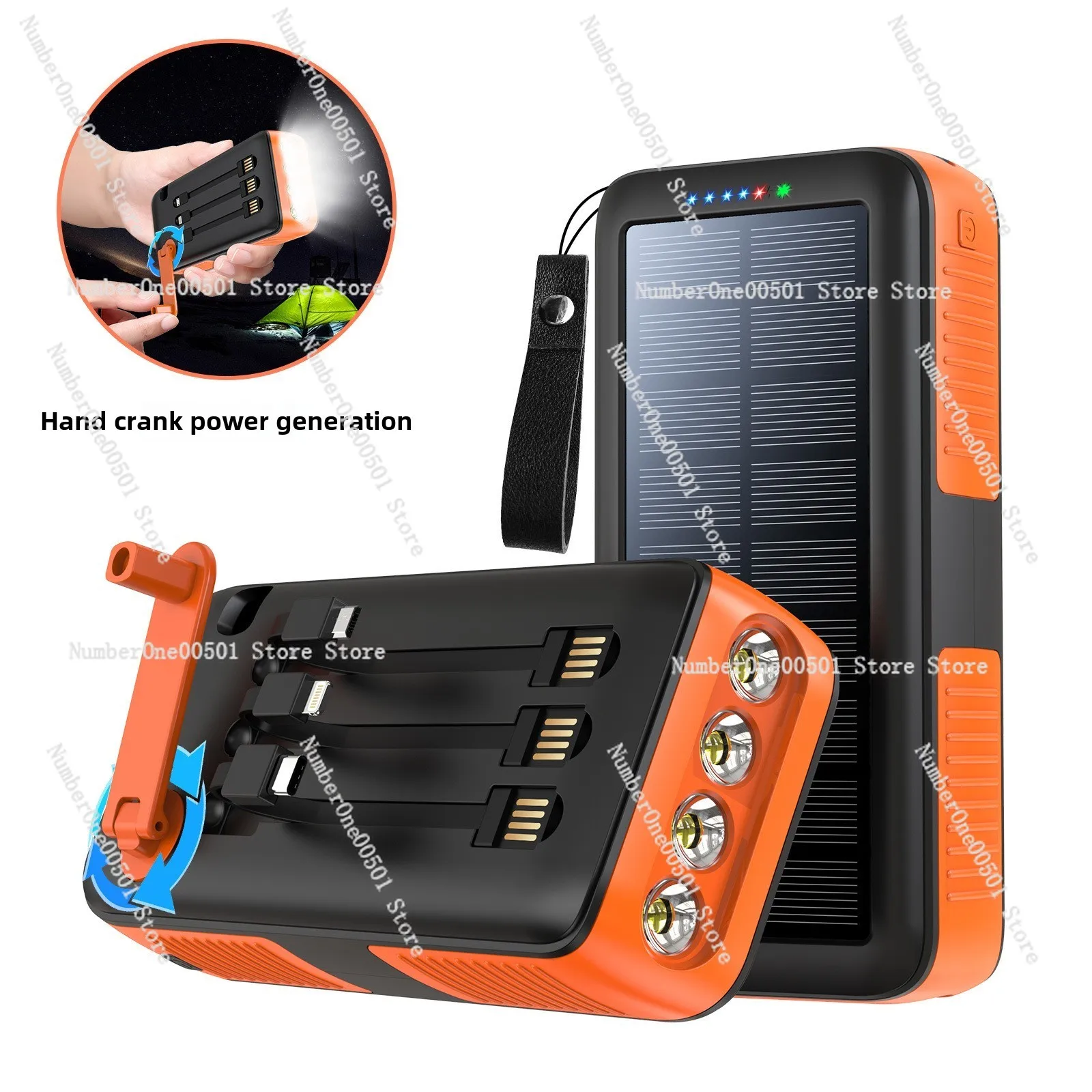 

Ручное поколение энергии Солнечная батарея двойного назначения Открытый мобильный банк Solarr Bank