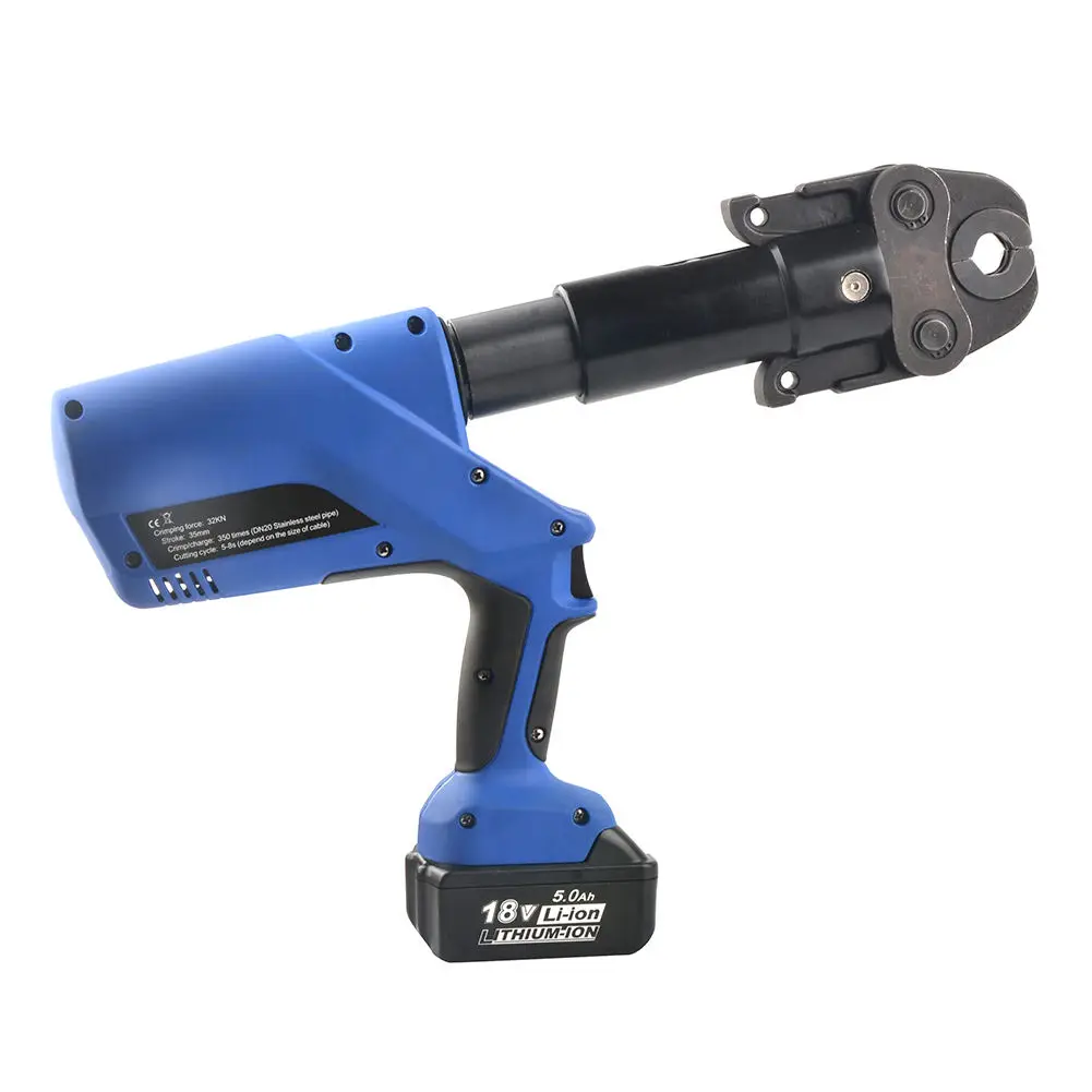 

EZ-1550 Precise Pressing Battery Powered Pipe Crimping Pliers Stainless Steel Hydraulic Pressing Tool