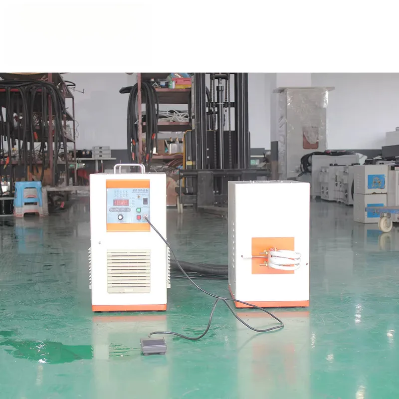 

New Small IGBT Round Steel Forging Induction Heating Equipment For Metal Melting And Treatment Furnace
