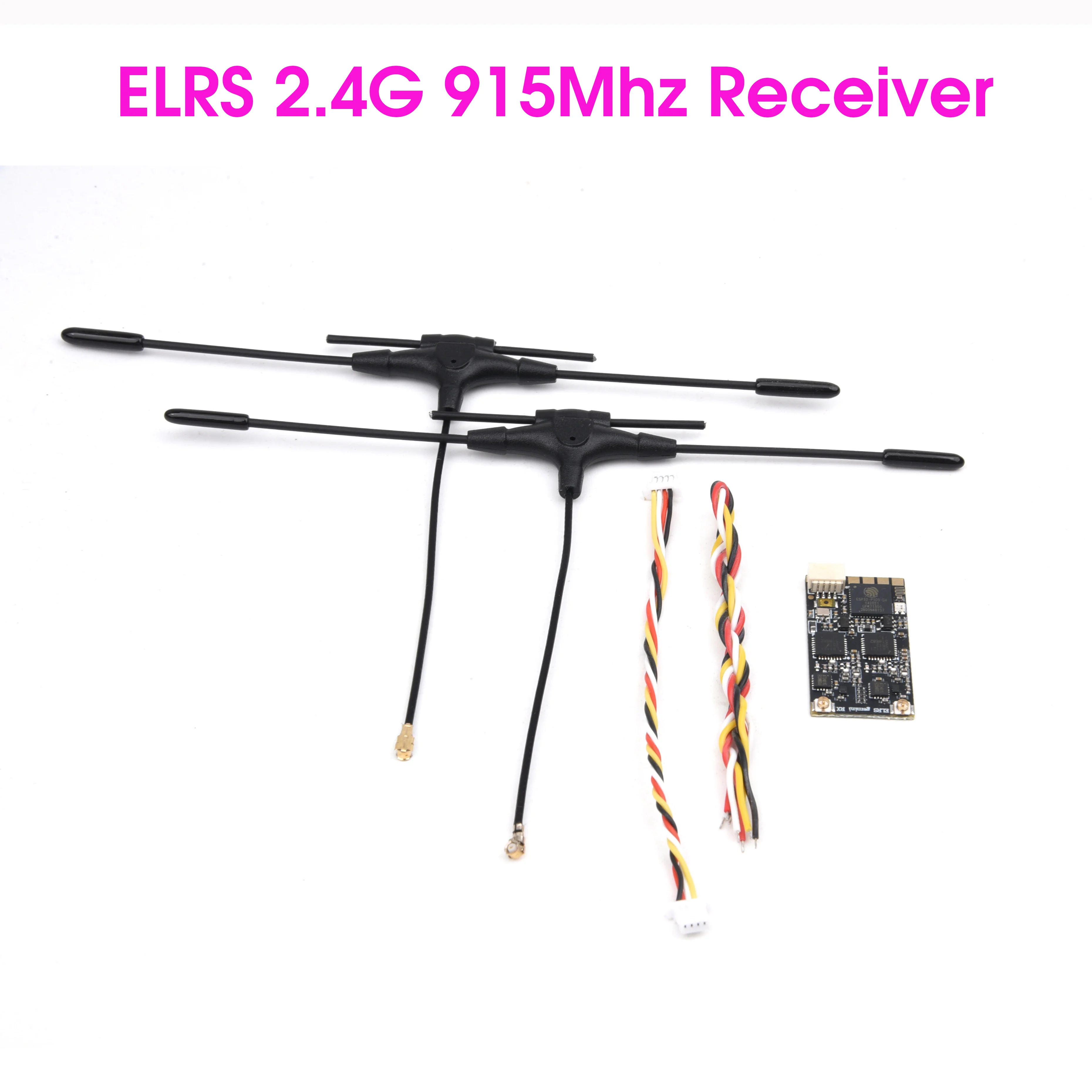 

NEW ELRS 2.4G 915Mhz Diversity Mini Receiver Dual Antenna RX for FPV Freestyle RC Racing Long Range Drone Accessories