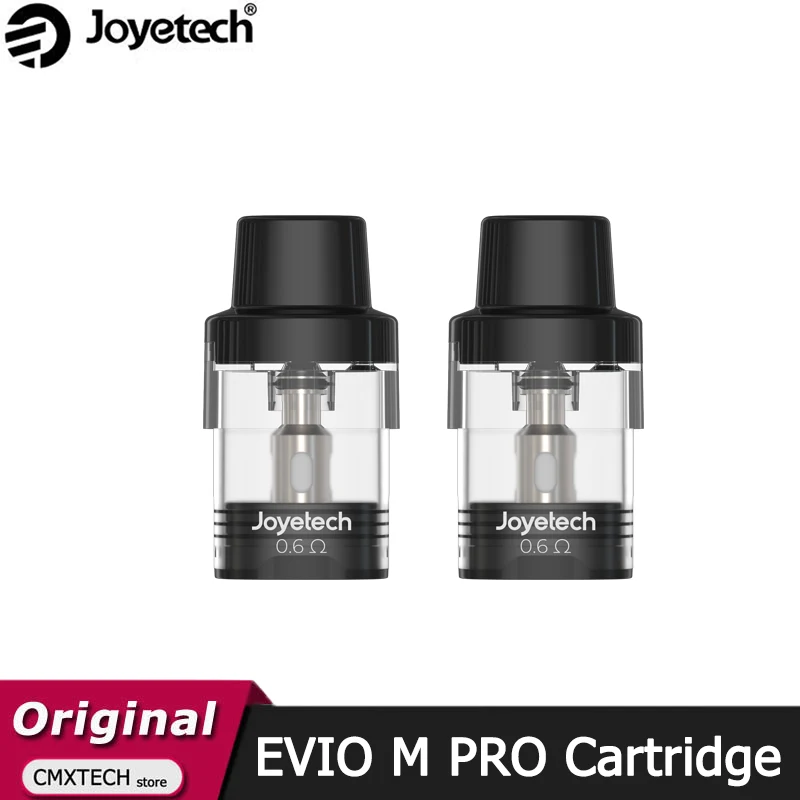 خرطوشة جراب joyetetech M Pro Capactity ، 2 ، 0.6 أوم ، 0.8 أوم ، طقم أصلي ، 2 ، لكل صندوق #1