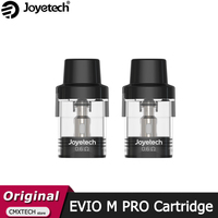 2pcs/box Original Joyetech EVIO M Pro Pod Cartridge 2ml Capactity 0.6ohm 0.8ohm for Joyetech EVIO M Pro Kit