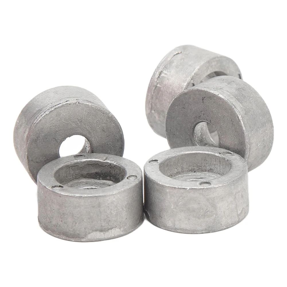 5pcs Round Zinc Anode Set for Suzuki for outboard Motor for 4t 5532187J01 5532187J00 Marine Engine Protection Replacement