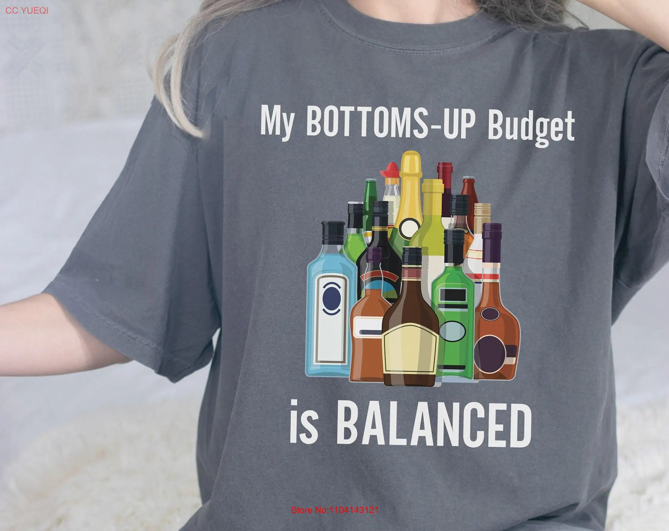 

Футболка My Bottoms Up Budget is Balanced UNISEX, мисмелог, пивной эксперимент, бухгалтер для бухгалтерских учеников, CPA, папа, мужа