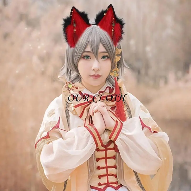 Tiệc Hóa Trang Tóc Vòng Thú Sang Trọng Đầu Bé Gái Người Giúp Việc Đầu Phụ Kiện Y1AC