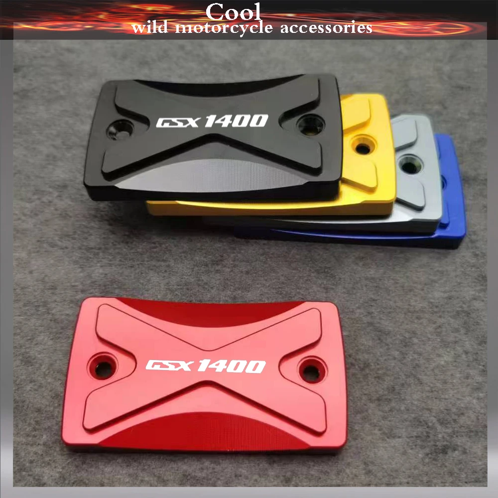 Fit For GSX1400  2005-2007 Motorcycle Front Brake Fluid Tank Cap Brake Oil pump Cover Part