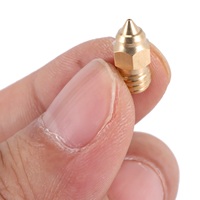 CR-6 SE 0.4MM Nozzle Hotend Nozzles For CREALITY CR-10 V2 CR-6 SE Ender-3 Ender-5 Series 3D Printer Parts-N33R