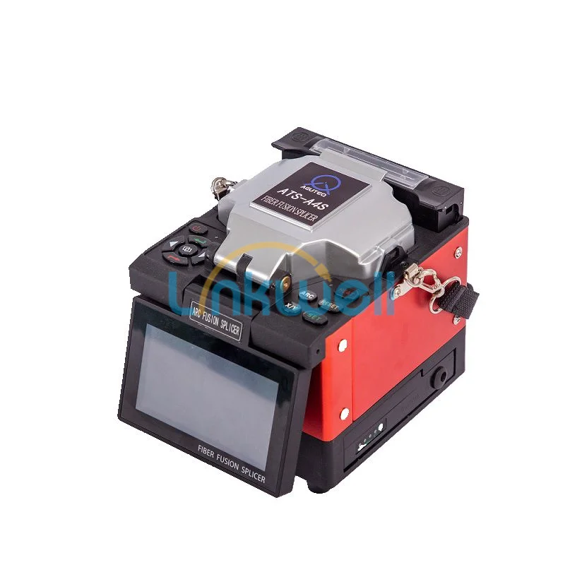 Core Alignment Fully Automatic Fiber Optic Fusion Splicer, SM and MM, Multi-Language, FTTH with Carry Case, LCD Touch Screen