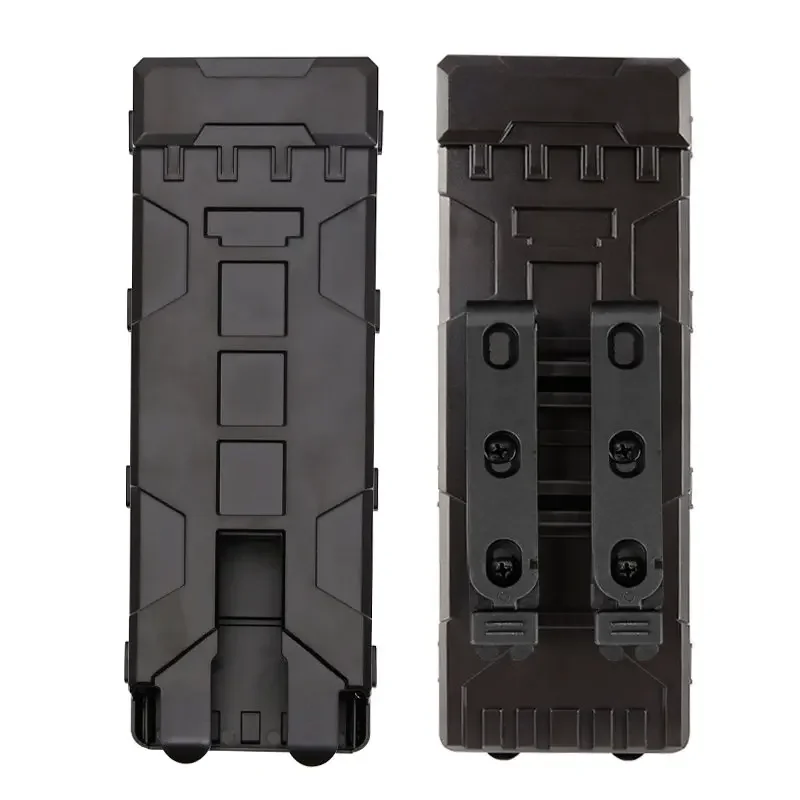 10 Rounds Tactical MOLLE 12 Gauge Shotgun Magazine Shell Pouch Carrier Shotgun Shell Model Fast Loading Clip Reload Holder Box