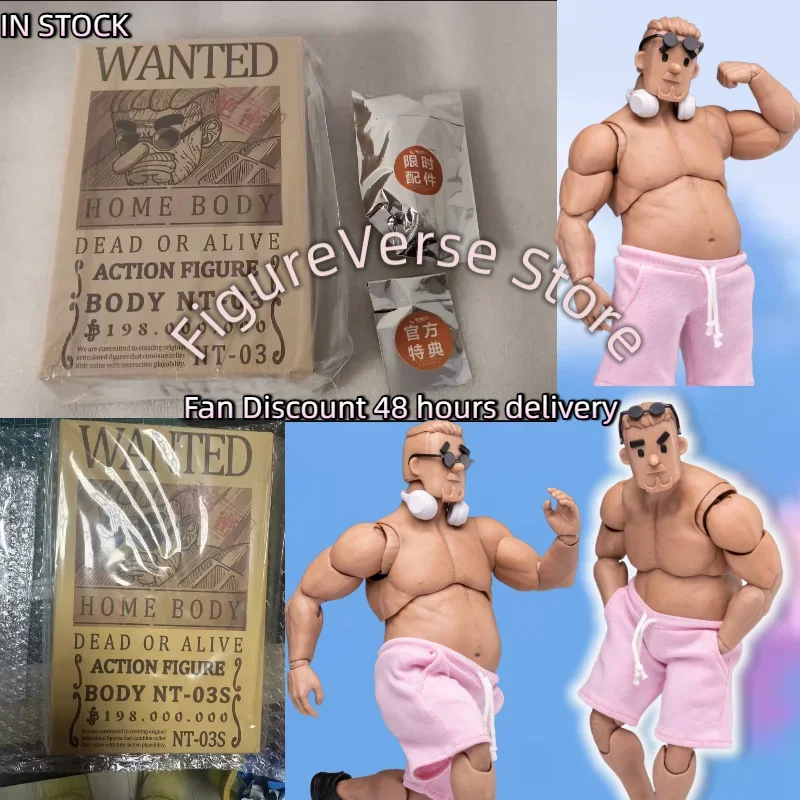 

【IN STOCK】 Original Product NT-03 NT03 1/12 Middle-aged Square-headed Man, Male Body, Toy Gift Collection, Fan Hobby