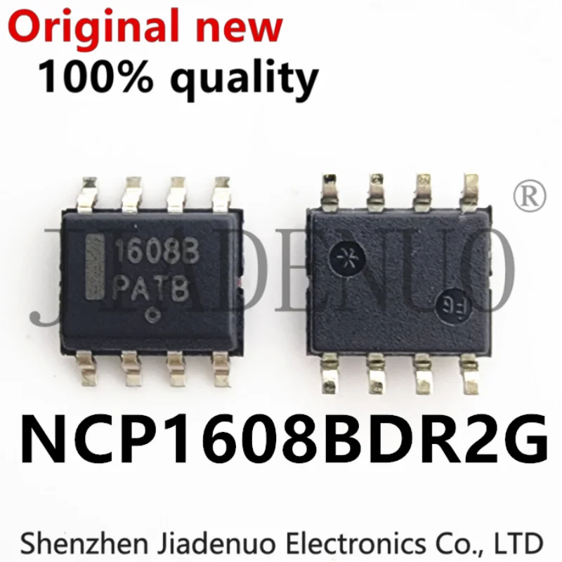 (10pcs)100% New NCP1608BDR2G NCP1608 1608B NCP1608BDR  NCP1608B SOP-8 Chipset