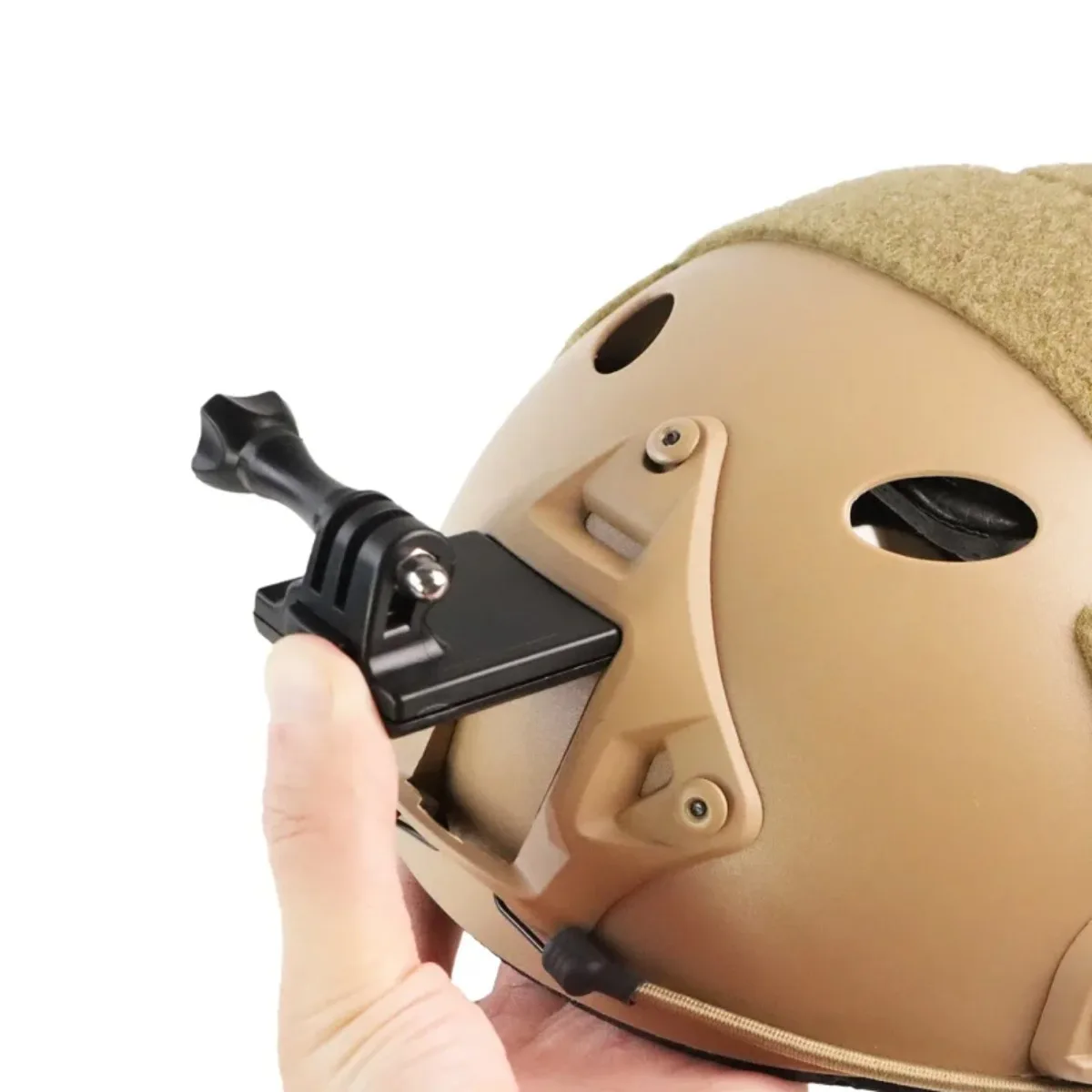 خوذة تكتيكية سريعة NVG محول خوذة تركيب ثابت مناسبة لـ GoPro Sports حامل كاميرات مراقبة عالي الجودة للغوص والصيد في الهواء الطلق