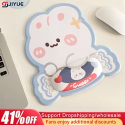 Mouse Pad Small Girl Cartoon Cute Cartoon Creative Mice Mat Comfortable Mouse Pad With Wrist Rest For Game Desk Kawaii Mouse Pad