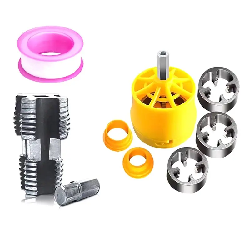 

Y51A-Набор для нарезки труб, электрический ручной инструмент, открывалка для внутренней резьбы, инструмент для изготовления пластиковых труб из ПВХ, инструмент для изготовления резьбы из ПВХ