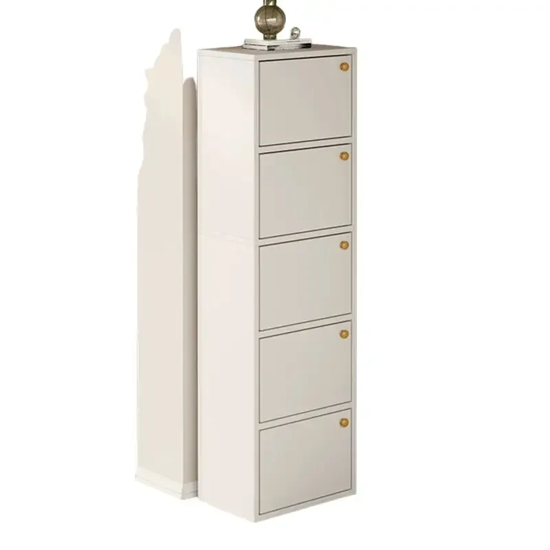 Imagem -06 - Sapato de Armazenamento Sapato Rack de Parede Branco Barato Organizador de Canto Designer de Luxo Suporte de Plástico Space Saving Furniture