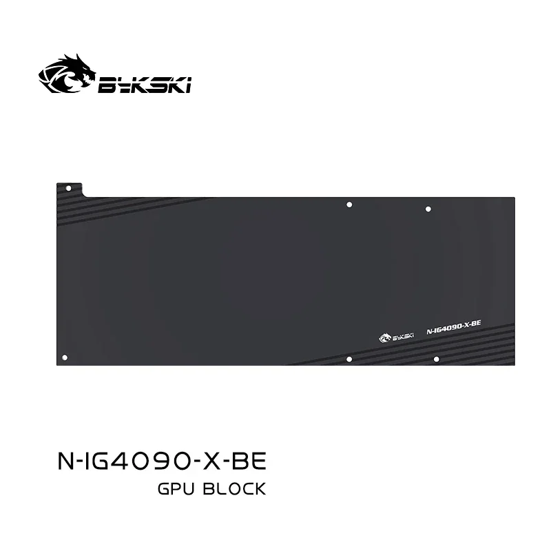 Bykski N-IG4090-X وحدة معالجة الرسومات كتلة الماء لـ iGame GeForce RTX 4090 بطاقة توربينية واحدة/مبرد تبريد نحاسي RGB AURA