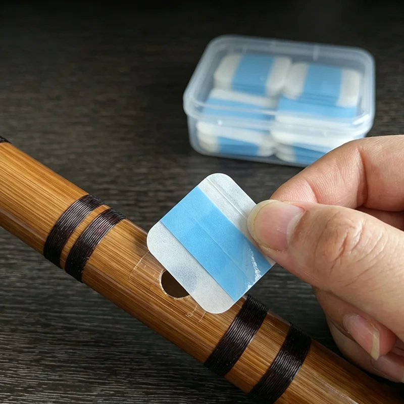 Self-adhesive Flute Membrane Beginner Professional Flute Film Portable Playing Bamboo Flutes Membrane Moisture-proof Flutes Film