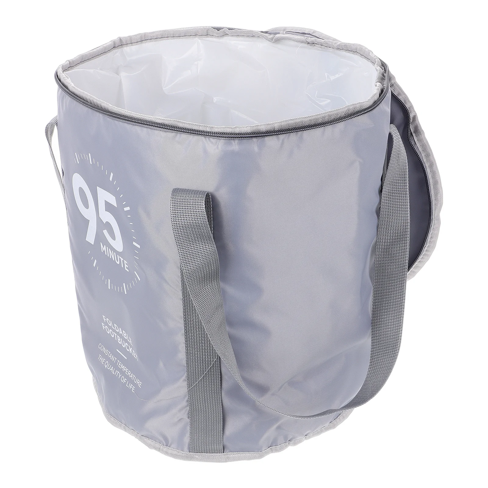 

1 Set Collapsible Bath Basin Foldable Portable Spa Soak Tub Large Capacity Camping Outdoor Travel Washing Use Multi Function