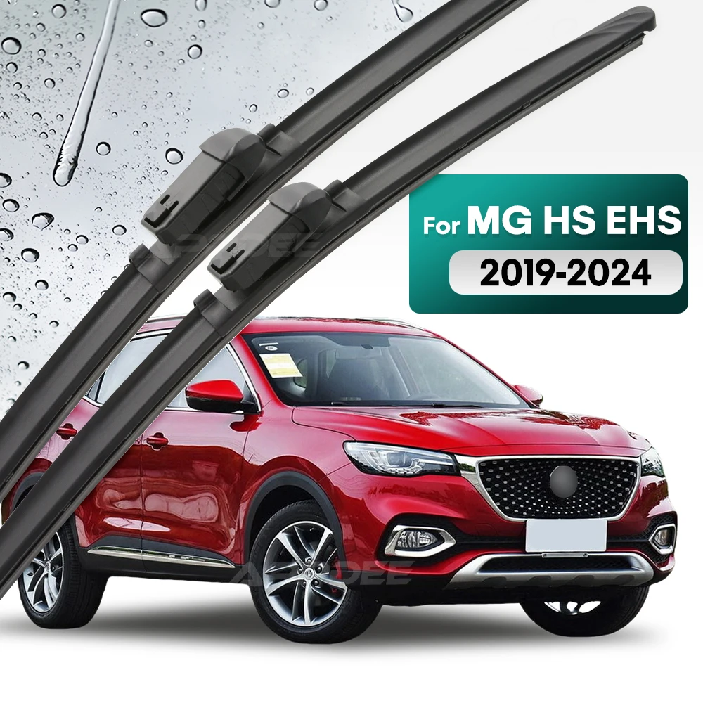 

Набор силиконовых и резиновых передних щеток стеклоочистителя для MG HS MGHS EHS 2019-2024, щетка для лобового стекла 24 "+ 17"