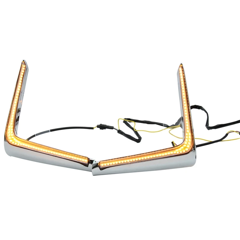 2 قطعة ل 16-17 سوبارو XV تعديل LED أضواء النهار الجري ، أضواء المصد الأمامي