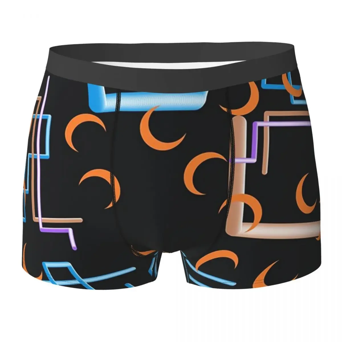 Boxer Underpants Shorts Dan Flashes - A Colorful Shirt Wore By Dan Flashes Panties Men's Comfortable Underwear for Homme Man