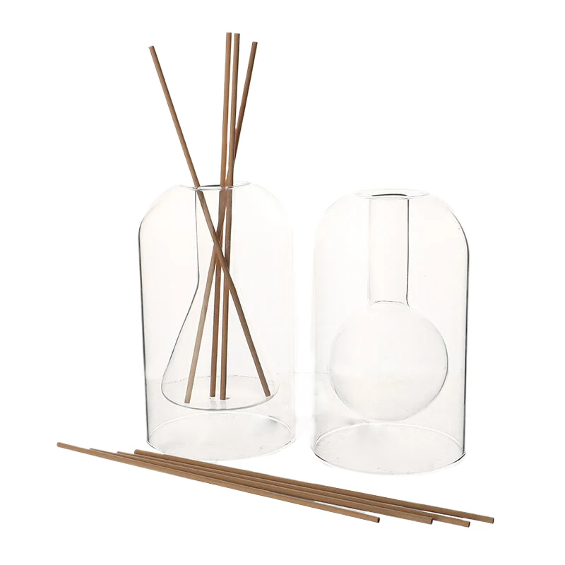 Storage Containers Diffuser Bottles Aromatherapy Diffuser Bottle Modern Simple Diffuser Glass Bottle Essential Oil Organizers