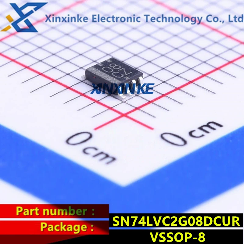 SN74LVC2G08DCUR VSSOP-8 Marking: 08CZ Logic Gates Dual 2-Input Pos Single-Function Gate Logic ICs Brand New Original