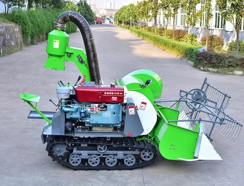 Energy Saving Mini Reaper Harvester Machine for Paddy Rice & Wheat Rubber Product Cutting Machinery