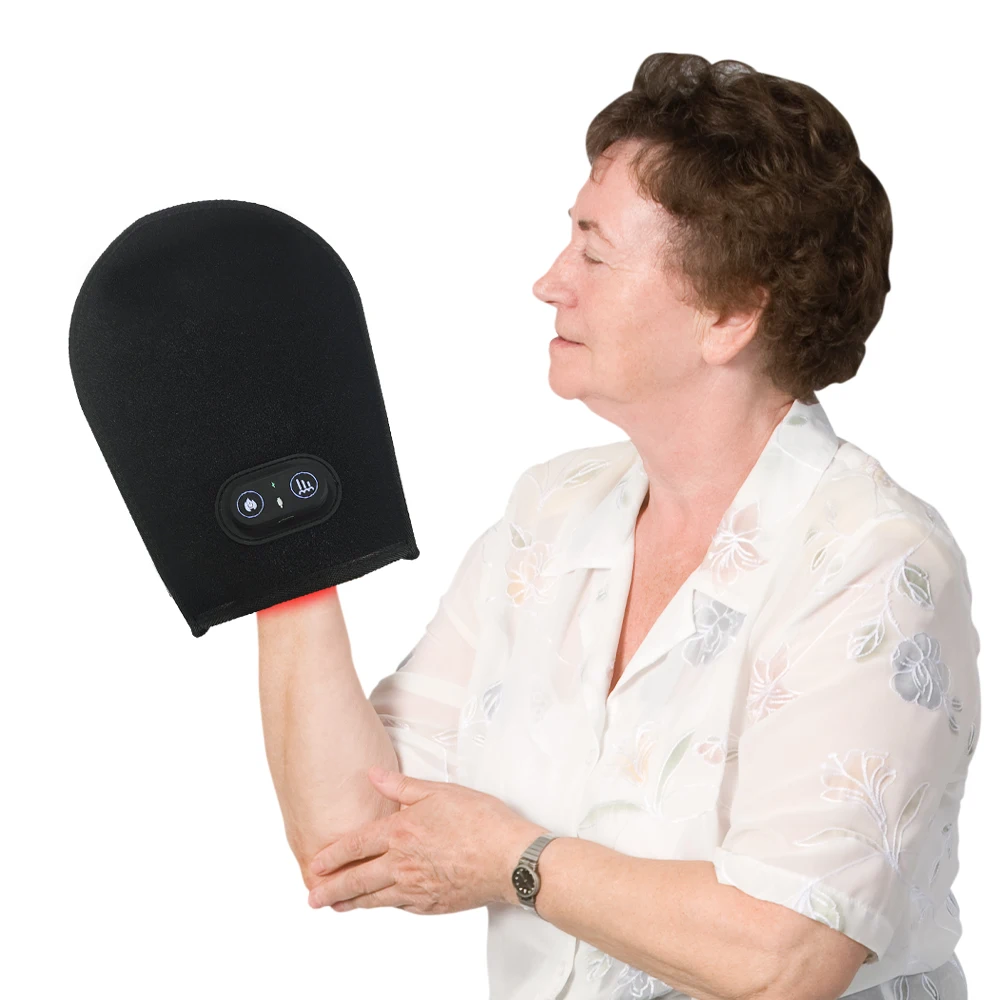 

Smart Library Portable Built-in Battery 660nm 850nm Photon Led Light Hand Fingers Wrist Red Light Glove Device