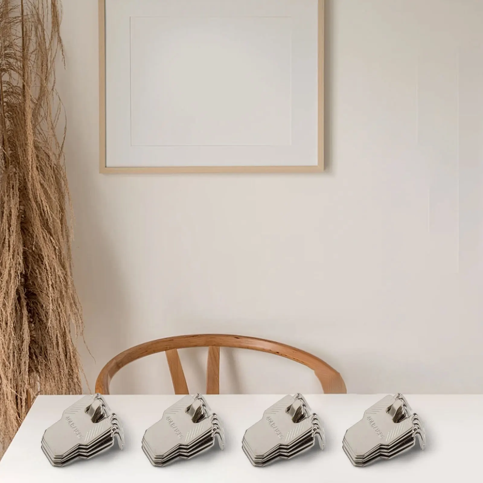 40 PCS For Drywall Picture Hanging Claw Hooks Heavy Duty Damage Removal Supports Up to 40 Pounds for Home and Office Use