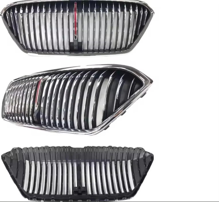 Alta qualidade melhor preço grandes estoques grade frontal automática para hongqi h5 2018-2022 bandeira vermelha personalizada