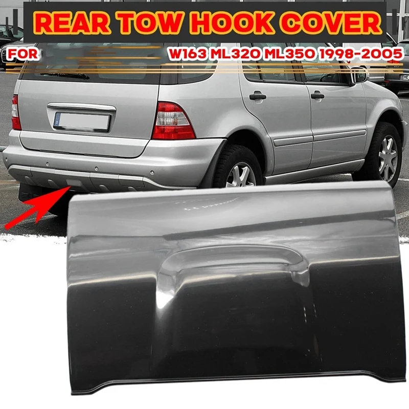 Automotive Rear Bumper Trailer Cover Rear Bumper Trailer Cover For Mercedes-Benz W163 ML320 ML350 1998-2005 A1638801105 Parts