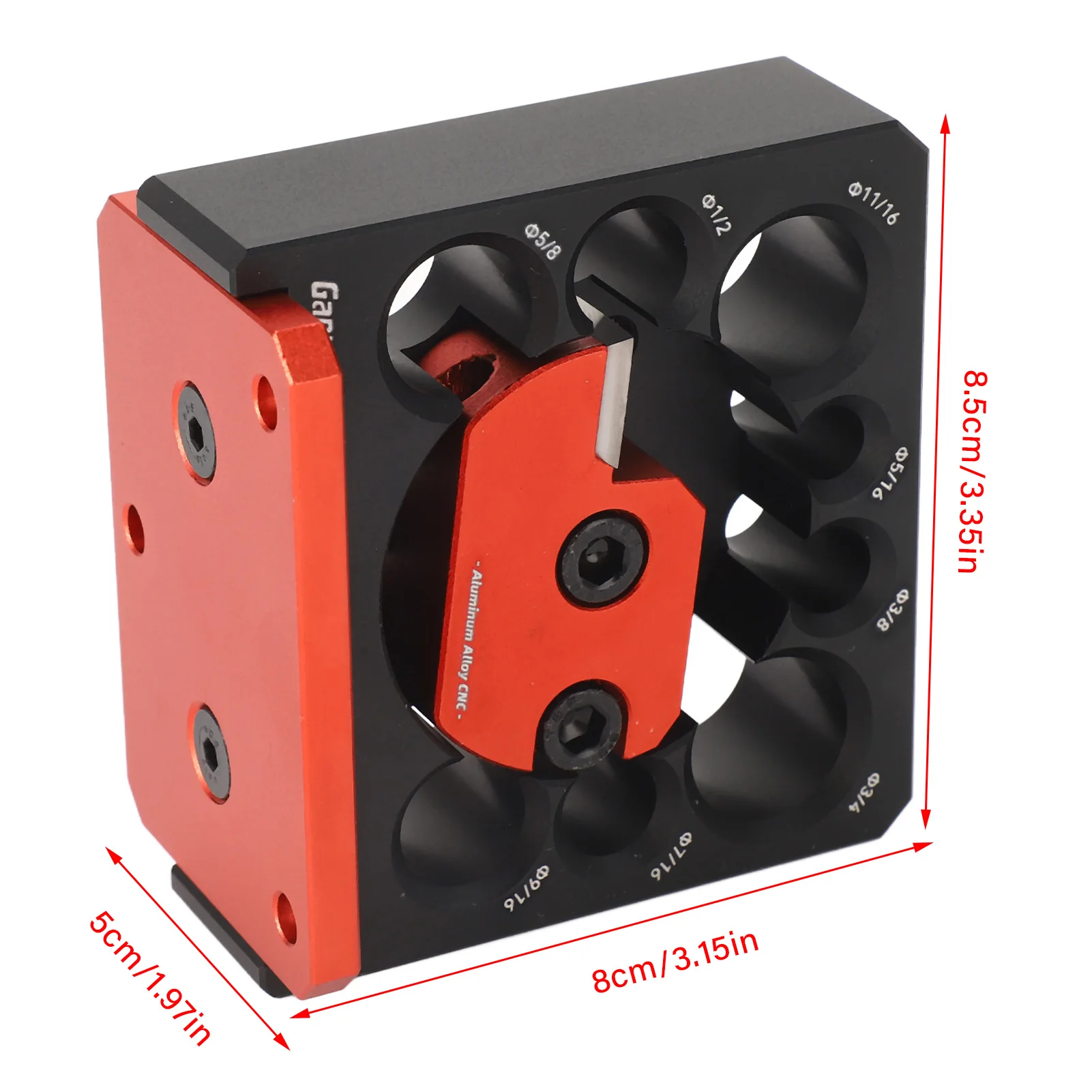 Regolabile tassello Maker Jig Imperial tassel Maker Jig taglio lama ad arco usa e getta lega di alluminio per trapano elettrico