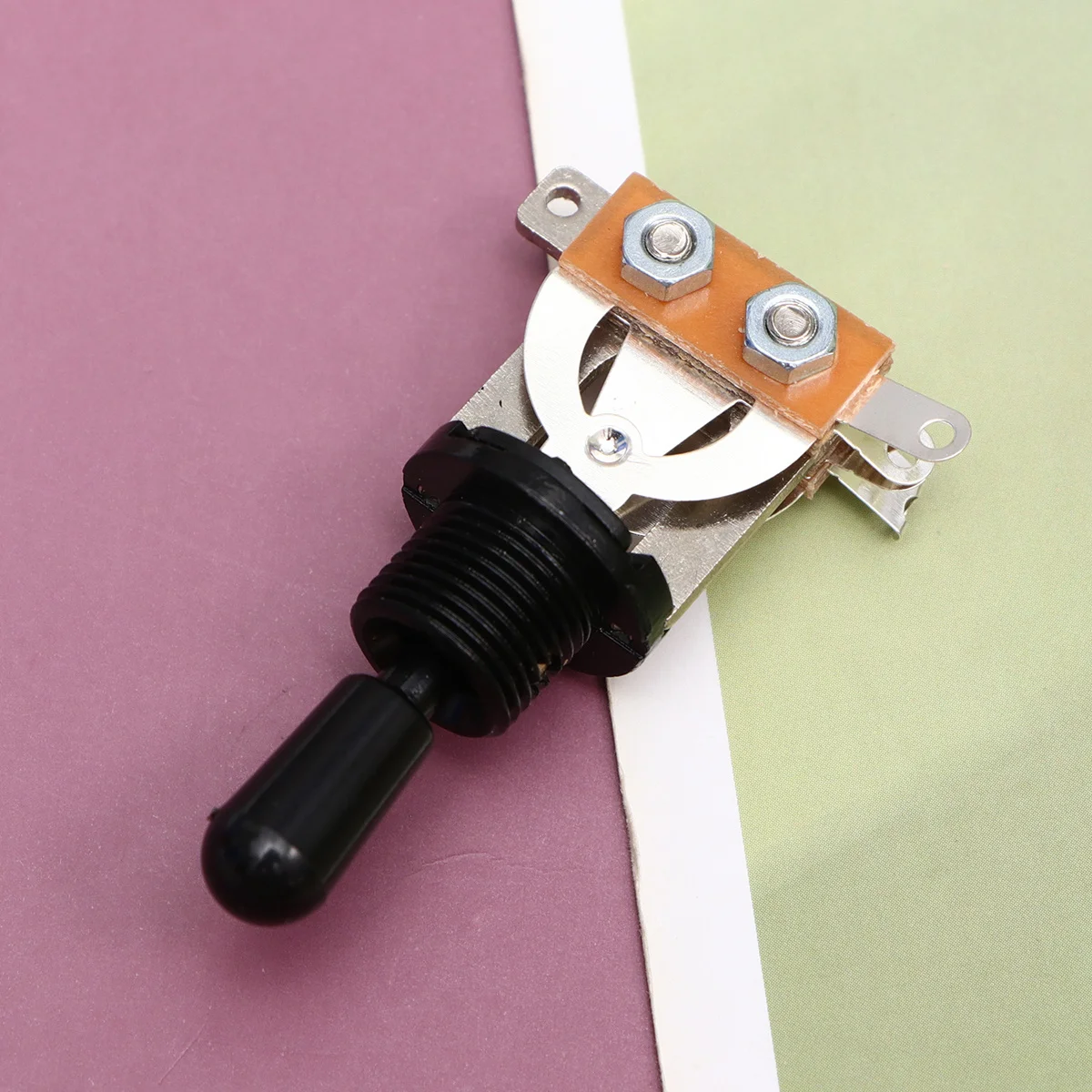 

1Pcs -Type Guitar Sound Pickup 3-Gear Button Control Durable Pickup for Pro Guitar Use 3-Level Sound Pick-Up