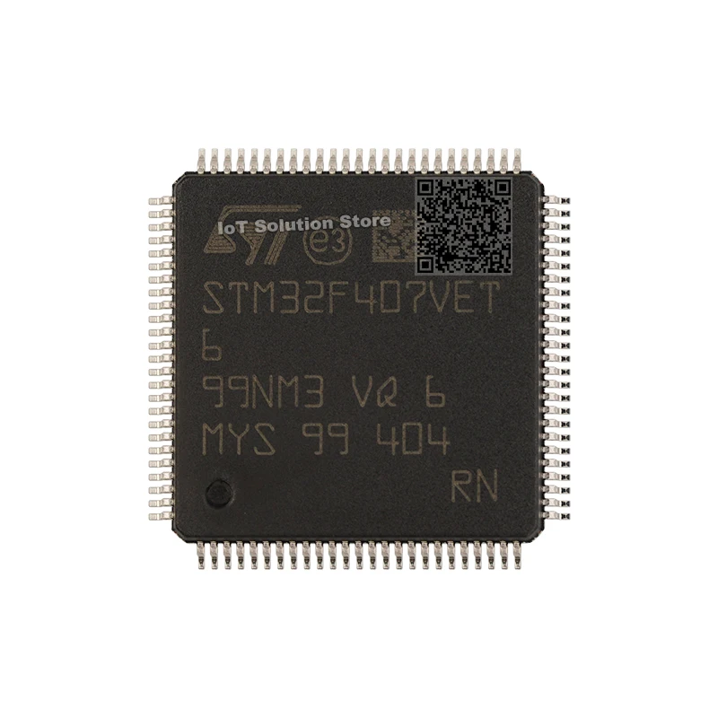 STM32F407VET6TR แกน Cortex-M4แขน STM32F407VET6