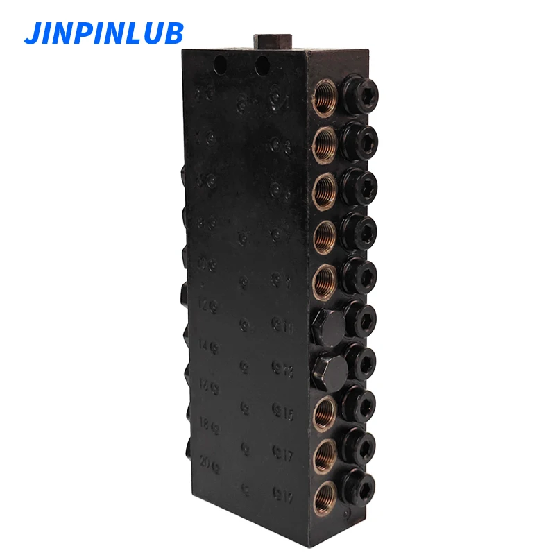 

JINPINLUB JSV гальванизированный стальной сепаратор смазки для систем прогрессивной смазки